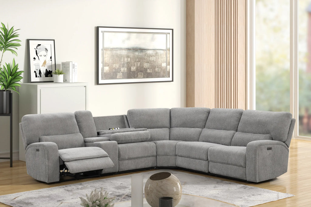 Anthony  Sectional Sofa with Power Reclining
