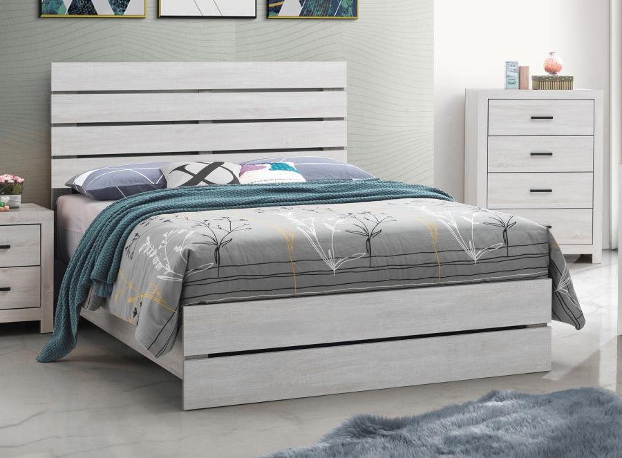 Brantford Queen Bed frame - White