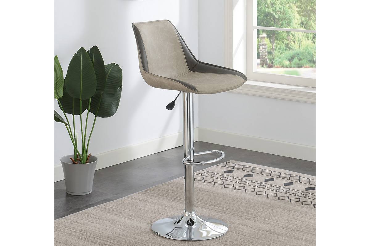 Bali Adjustable Bar Stool set of 2