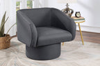 Adrian Swivel Chair - Grey