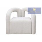 A822 Boucle Cream Chair