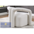 A822 Boucle Cream Chair