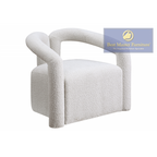A822 Boucle Cream Chair
