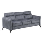 9733DGY-3 Tellot Sofa - Dark Grey