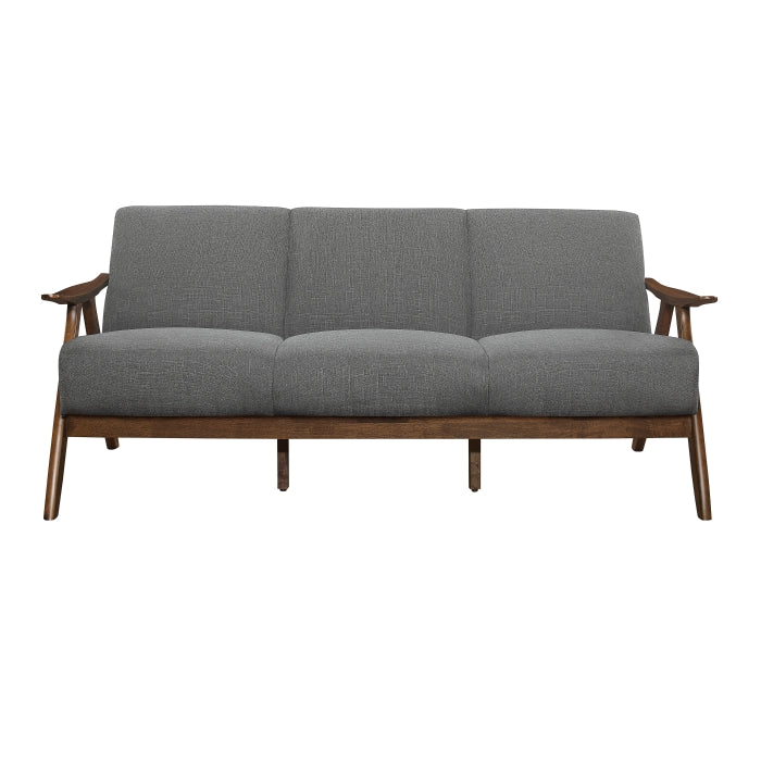 1138GY-3 Damala Sofa - Grey