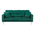 9417GRN-3 Sofa with Accent Pillows