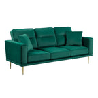 9417GRN-3 Sofa with Accent Pillows