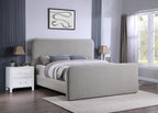 302052Q Wren Upholstered Queen Platform Bed Grey