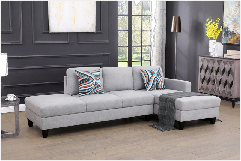 Arlo 2-pc Sectional - Grey