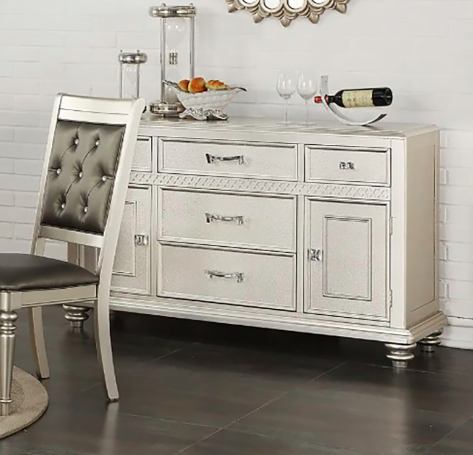 Allora Silver Server Sideboard
