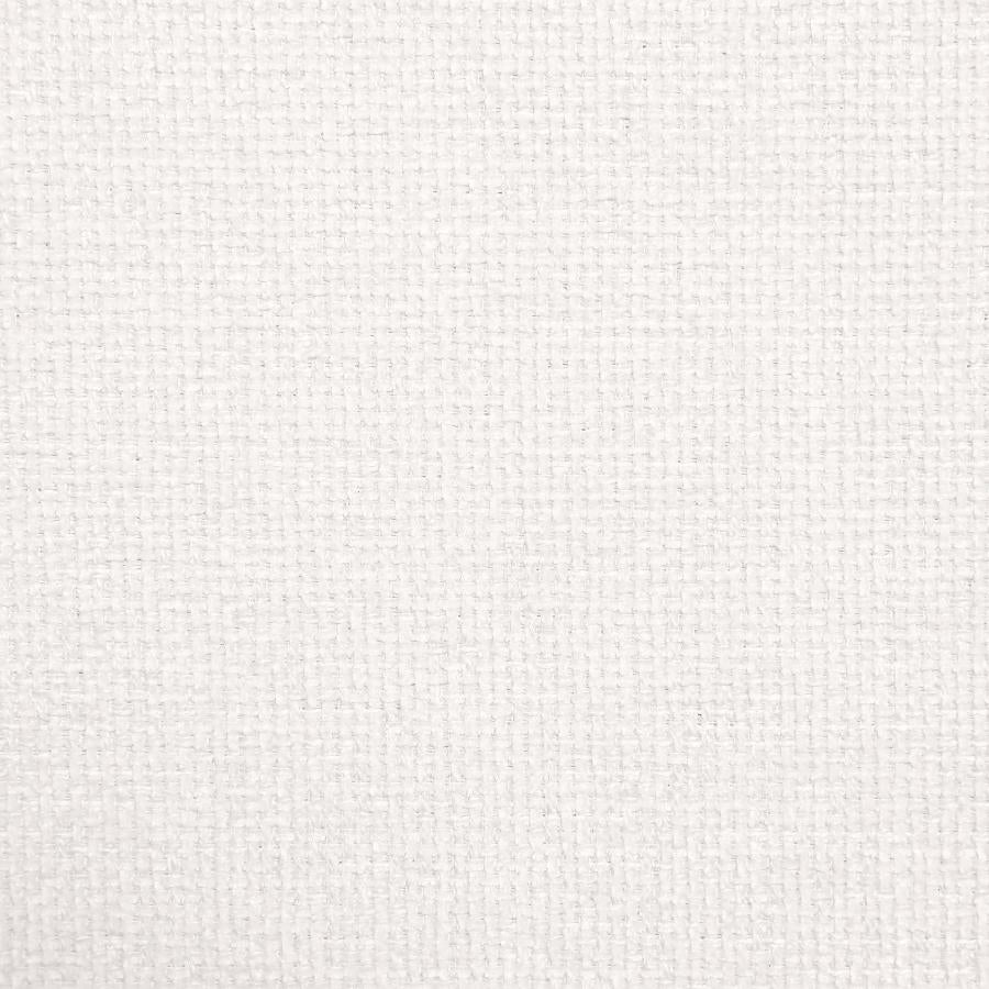 508801 Jessel Chenille Upholstered Track Arm Sofa Ivory