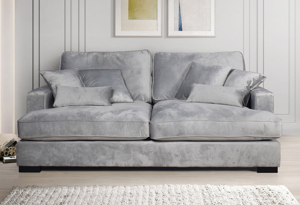 Bailey Extra Deep Sofa Lounger- Grey