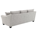 509671 Tomkins Boucle Upholstered Sofa Light Grey