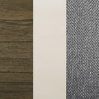 Biloxi 5-piece 71-inch Rectangular Dining Set Greyish Brown