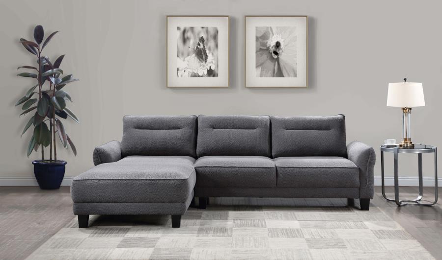 509540 Caspian Sectional - Grey