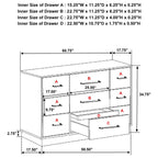 224981Q-S4 Fenwick 4-piece Queen Platform Bedroom Set Grey Oak