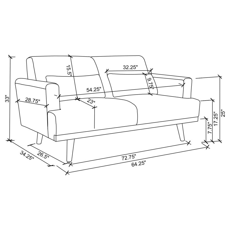 Blake 2-Pc Sofa and Loveseat Set