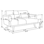 Blake 2-Pc Sofa and Loveseat Set