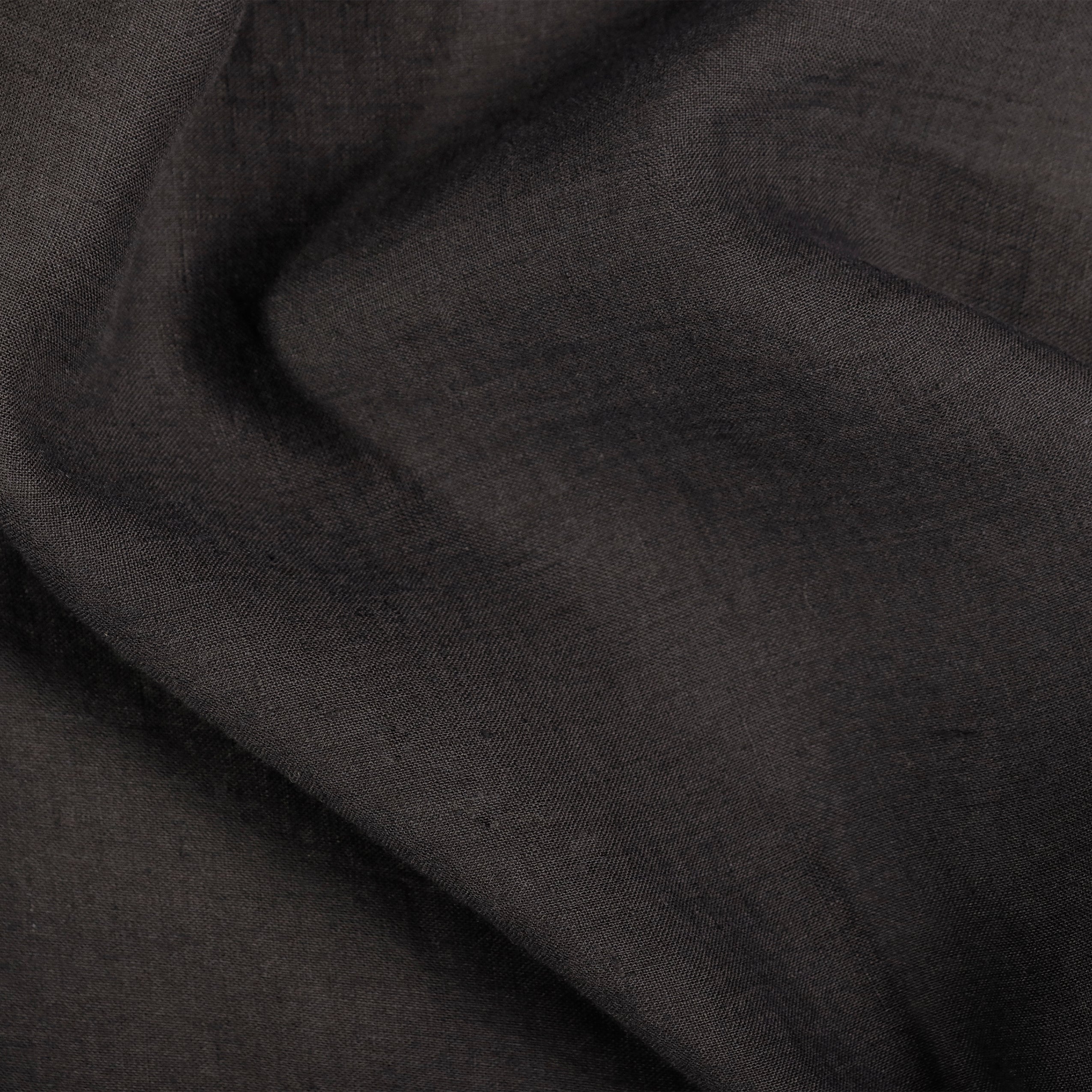 Vintage Linen Flat Sheet - Bark