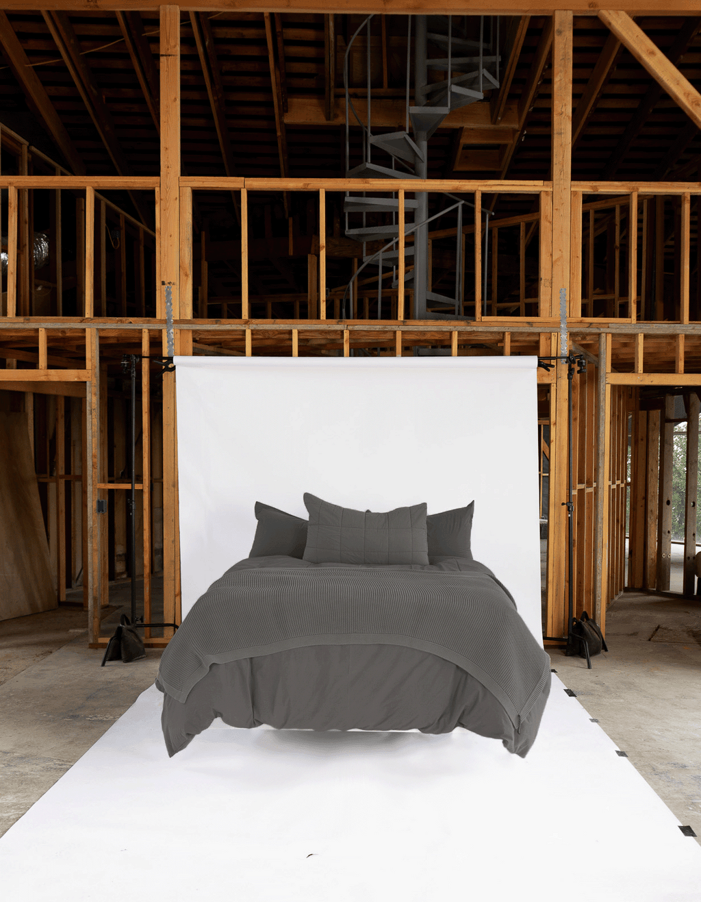 Tru Duvet Cover - Coal