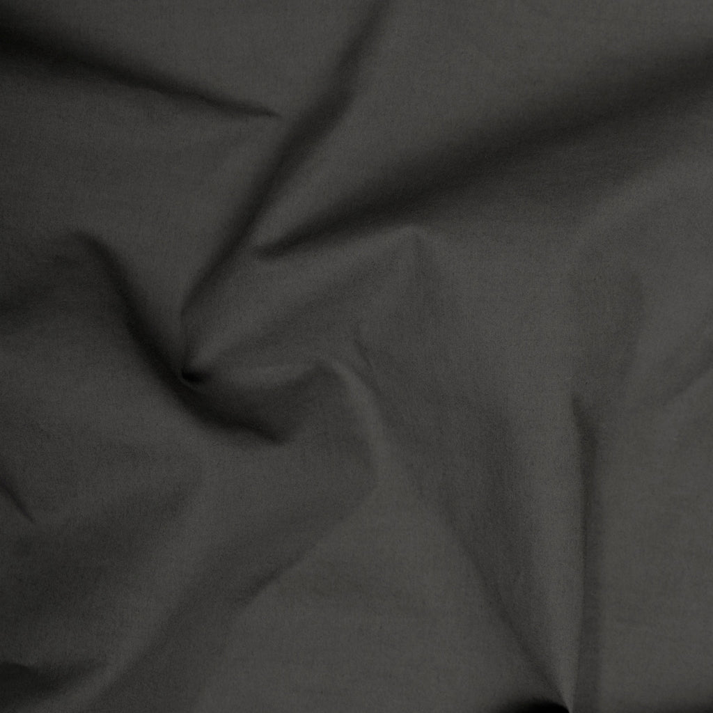 Vintage Linen Flat Sheet - Coal