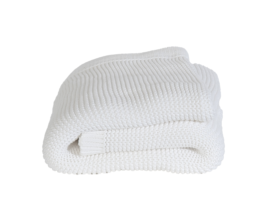 Ellos Throw - White