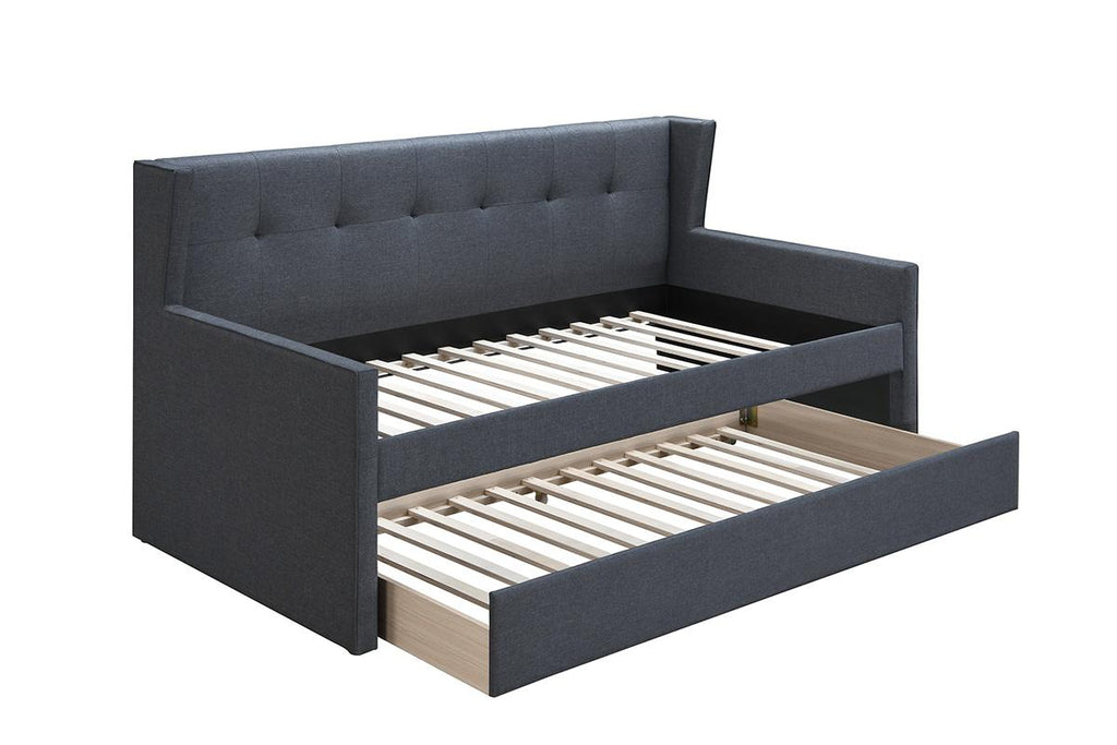 Andreas Daybed with Trundle - Charcoal