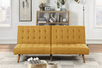 Bernard Adjustable Sleeper Sofa - Mustard