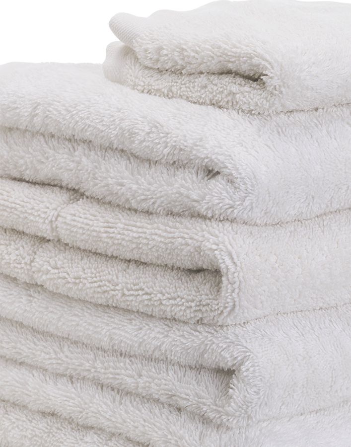 Riviera Hand Towel - White