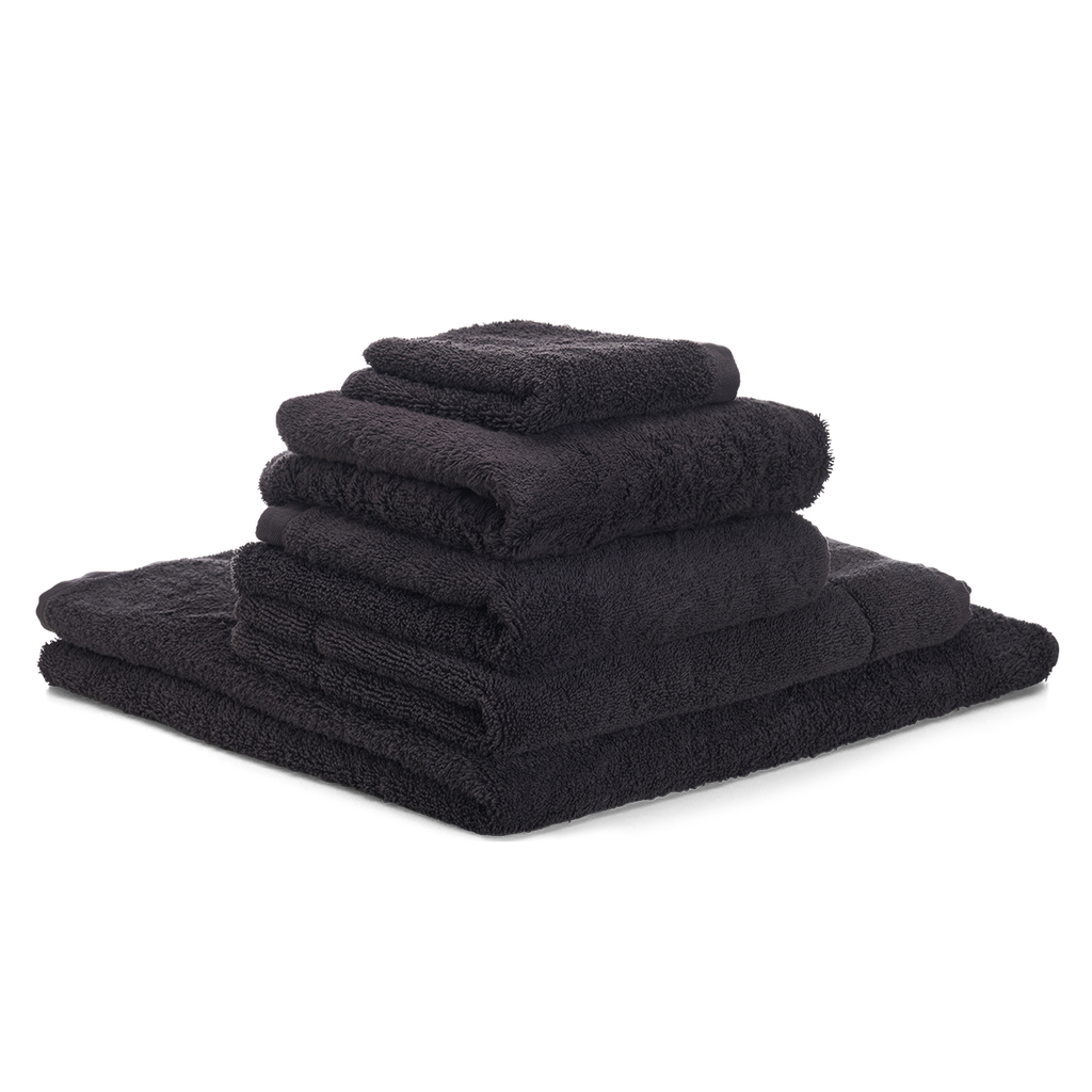 Riviera Bath Towel Set - Coal
