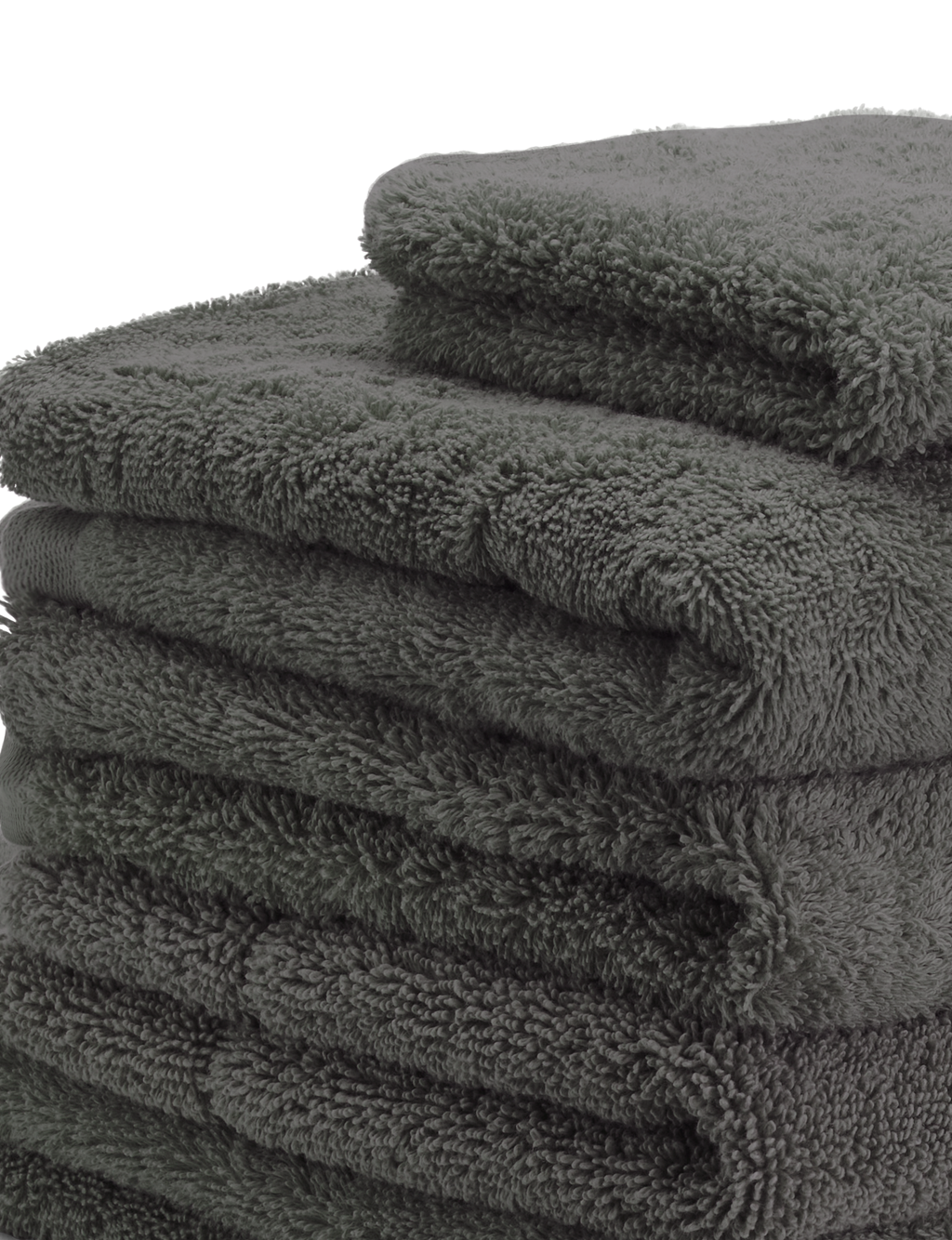 Riviera Bath Towel Set - Coal