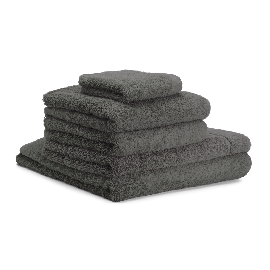 Riviera Bath Towel Set - Coal