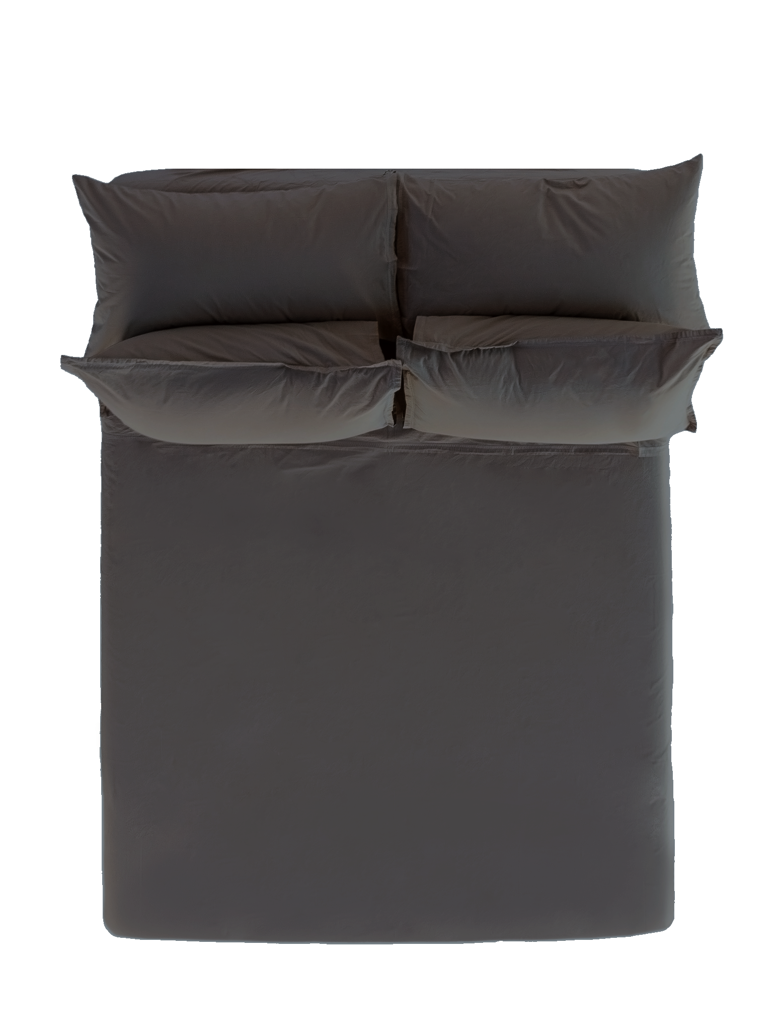 Sei Pillowcase Pair - Coal