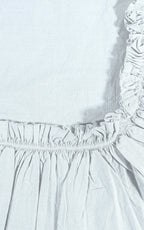 Tat Cotton Sham Single - Salt