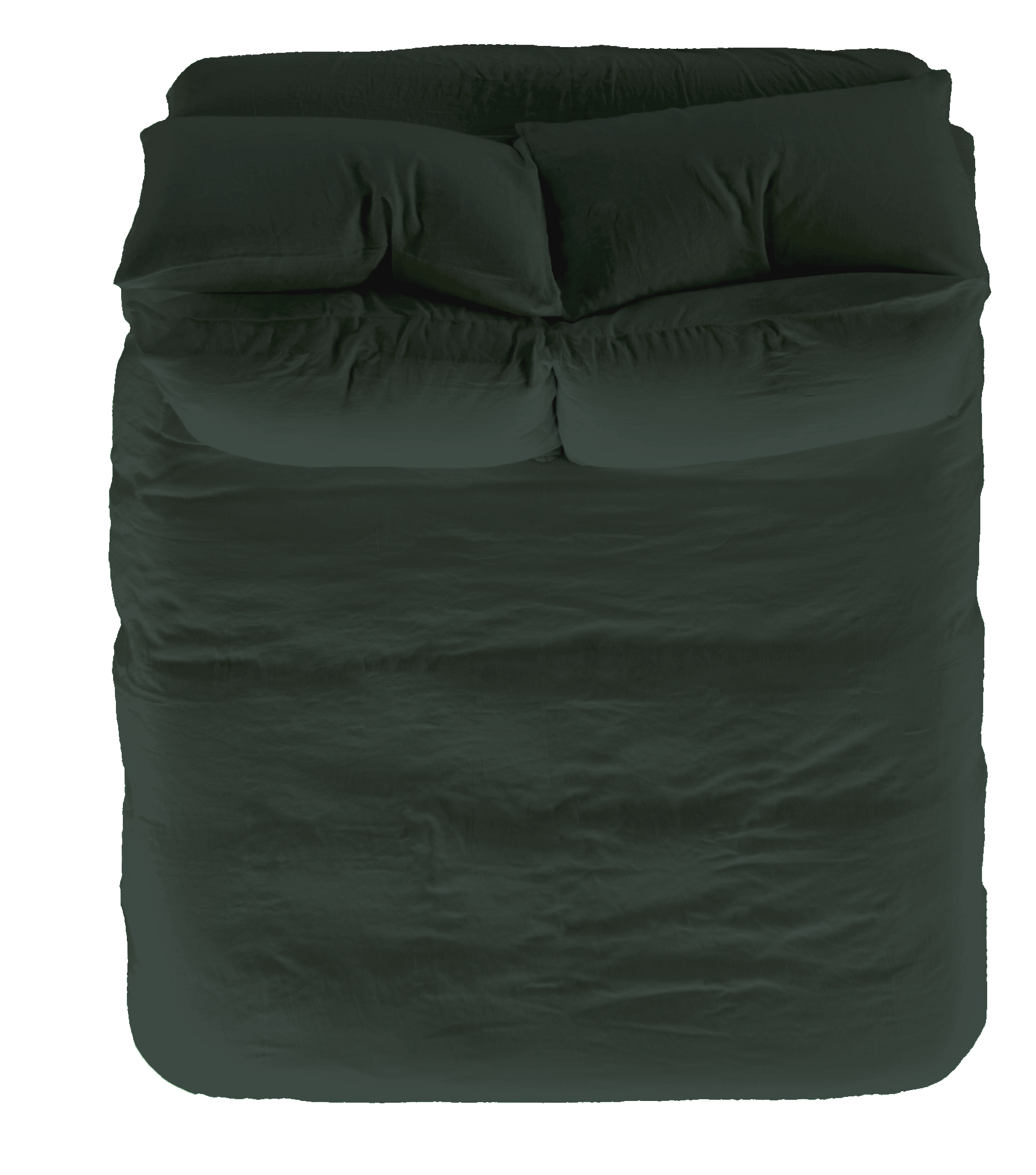 Vintage Linen Pillowcase Single - Alpine