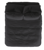 Vintage Linen Pillowcase Single - Smoke