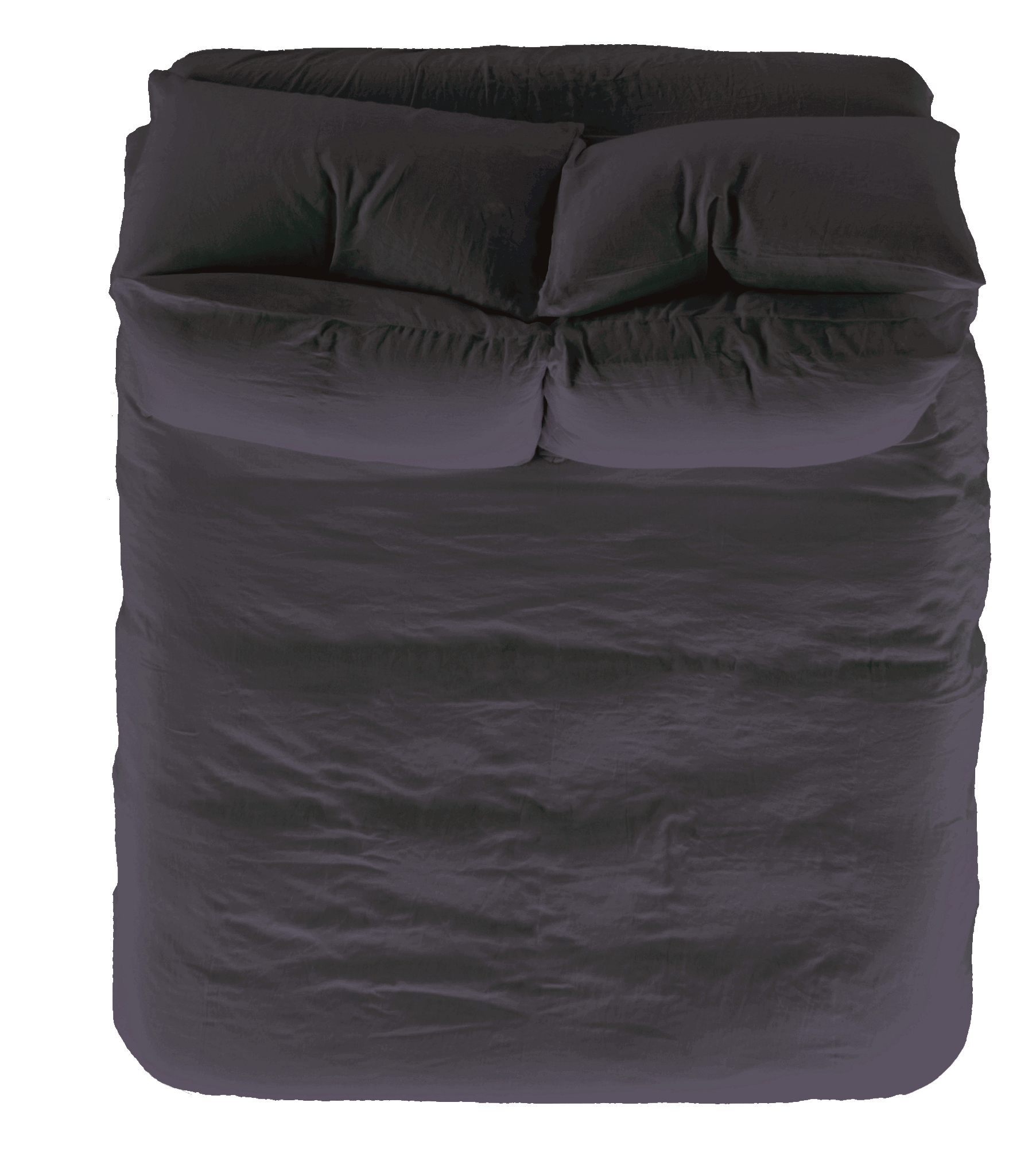 Vintage Linen Pillowcase Pair - Fig