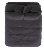 Vintage Linen Pillowcase Pair - Bark