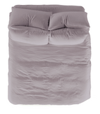 Vintage Linen Pillowcase Single - Iris