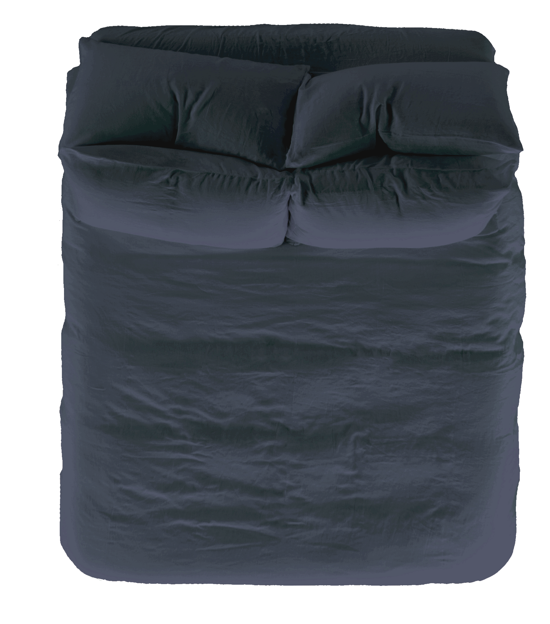 Vintage Linen Pillowcase Pair - Night