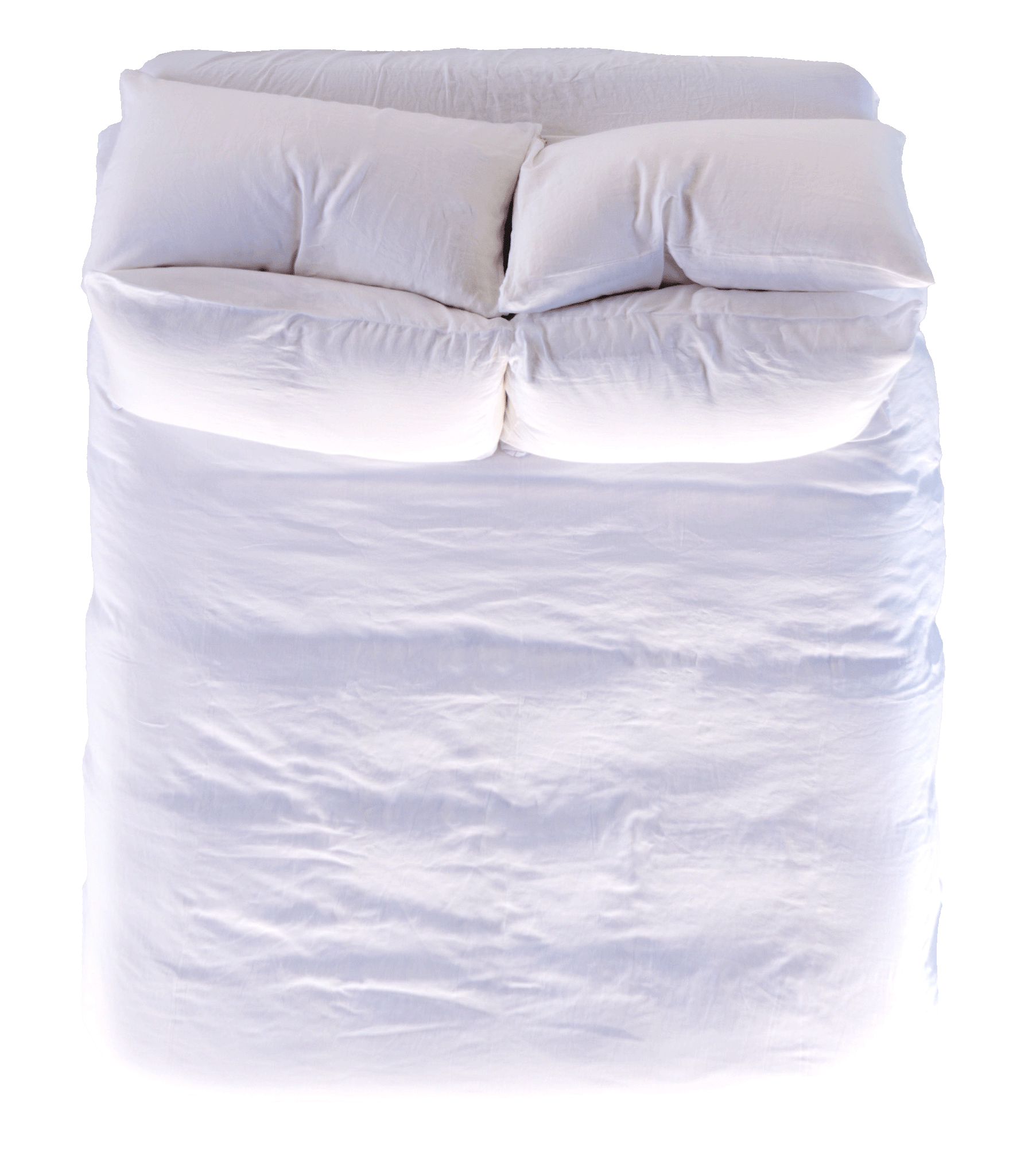 Vintage Linen Pillowcase Single - Salt