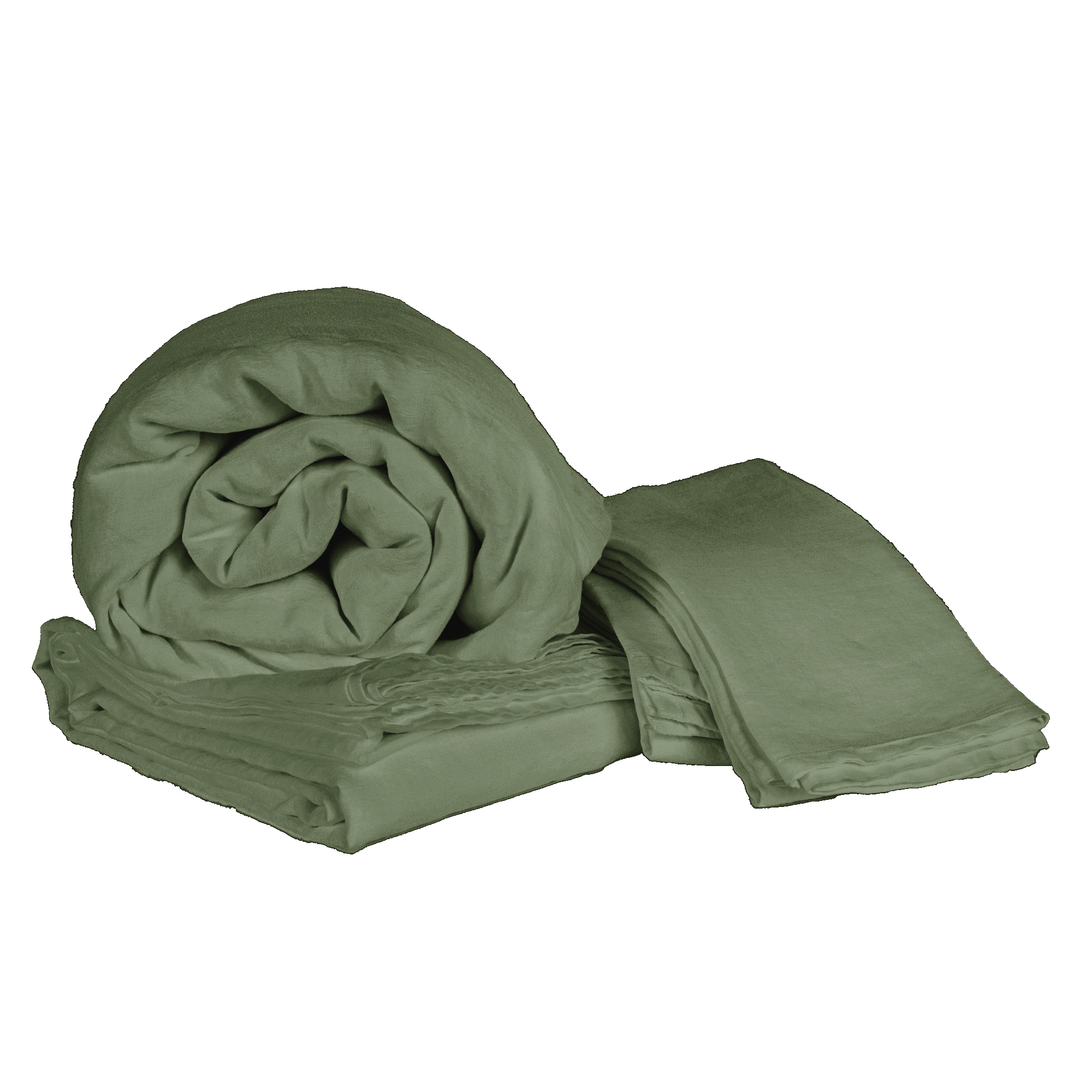 Vintage Linen Flat Sheet - Bay