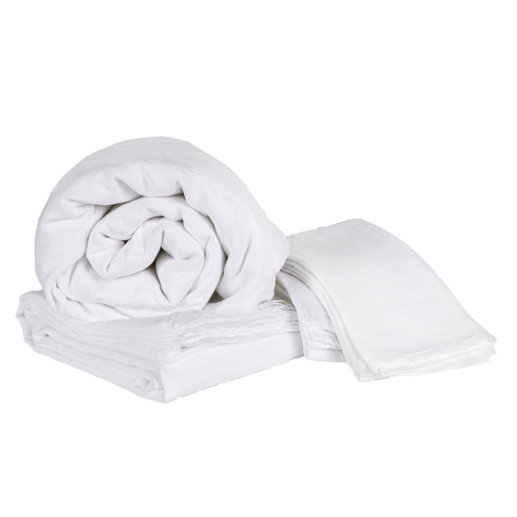 Nap Fitted Sheet - White