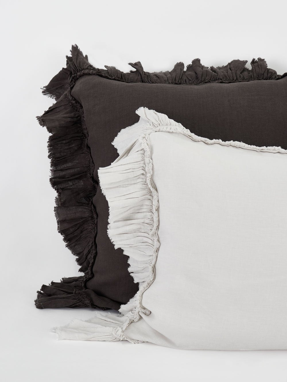 Tat Linen Sham Single - White