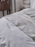 Vintage Linen Flat Sheet - Moon