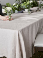 Vintage Linen Tablecloth - Fig