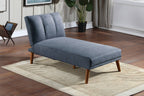 Brendan Fabric Sleeper Chaise - Navy