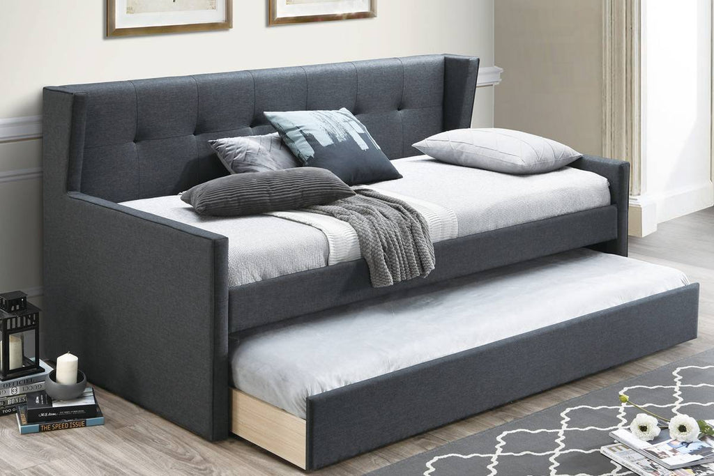 Andreas Daybed with Trundle - Charcoal